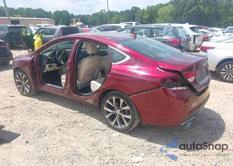 2015 Chrysler 200 C from USA, damaged, VIN 1C3CCCCG2FN620640